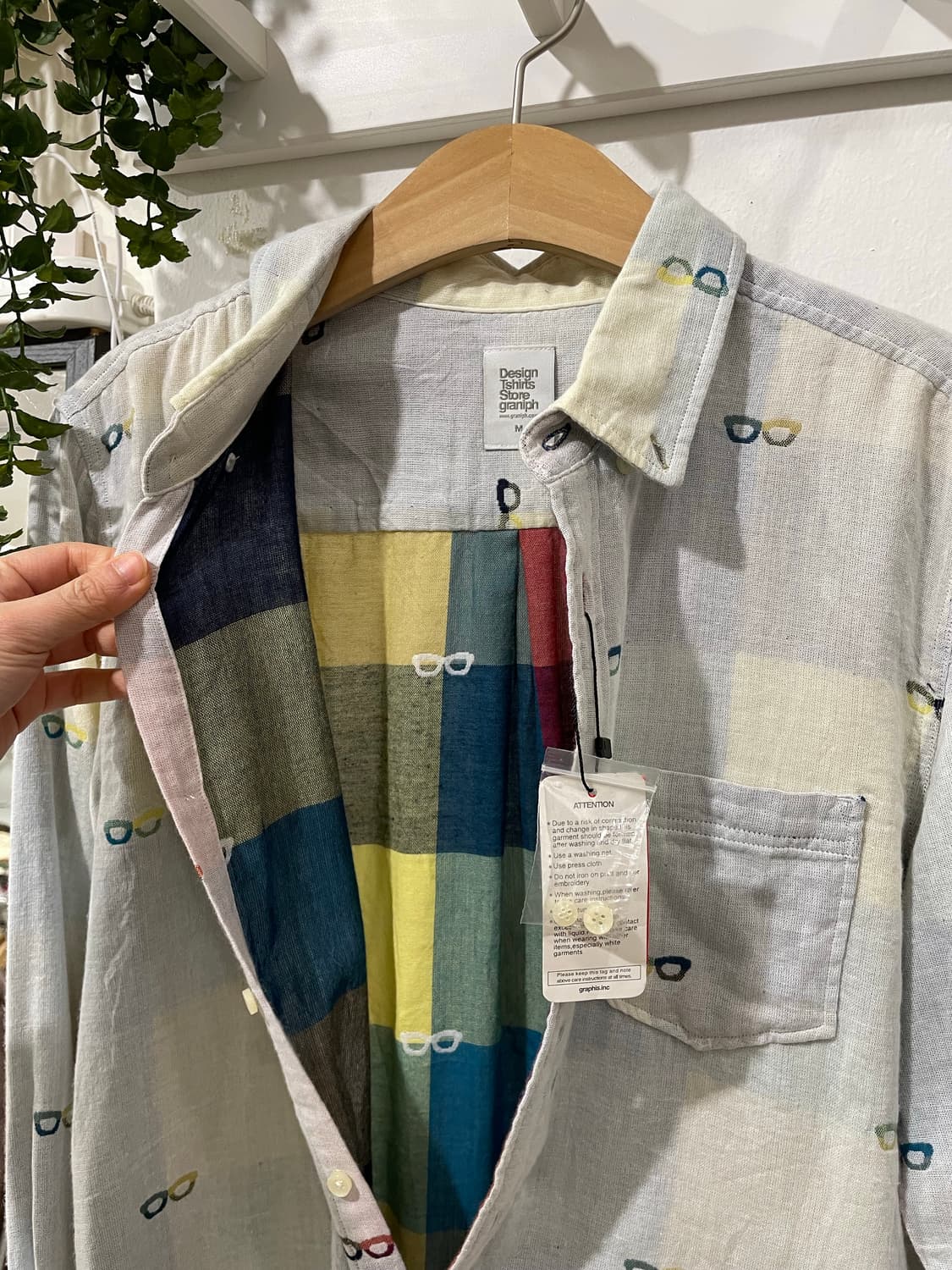 glass check shirt 상품이미지10