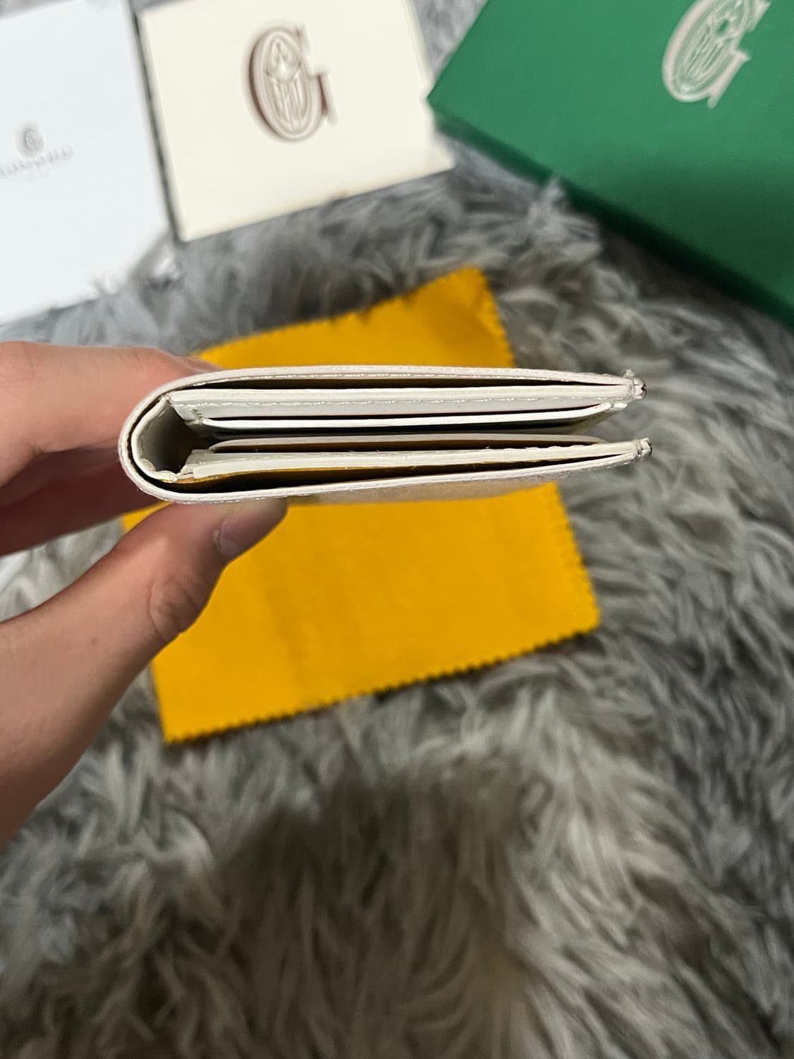 고야드 생피에르 카드지갑 화이트 상품이미지2