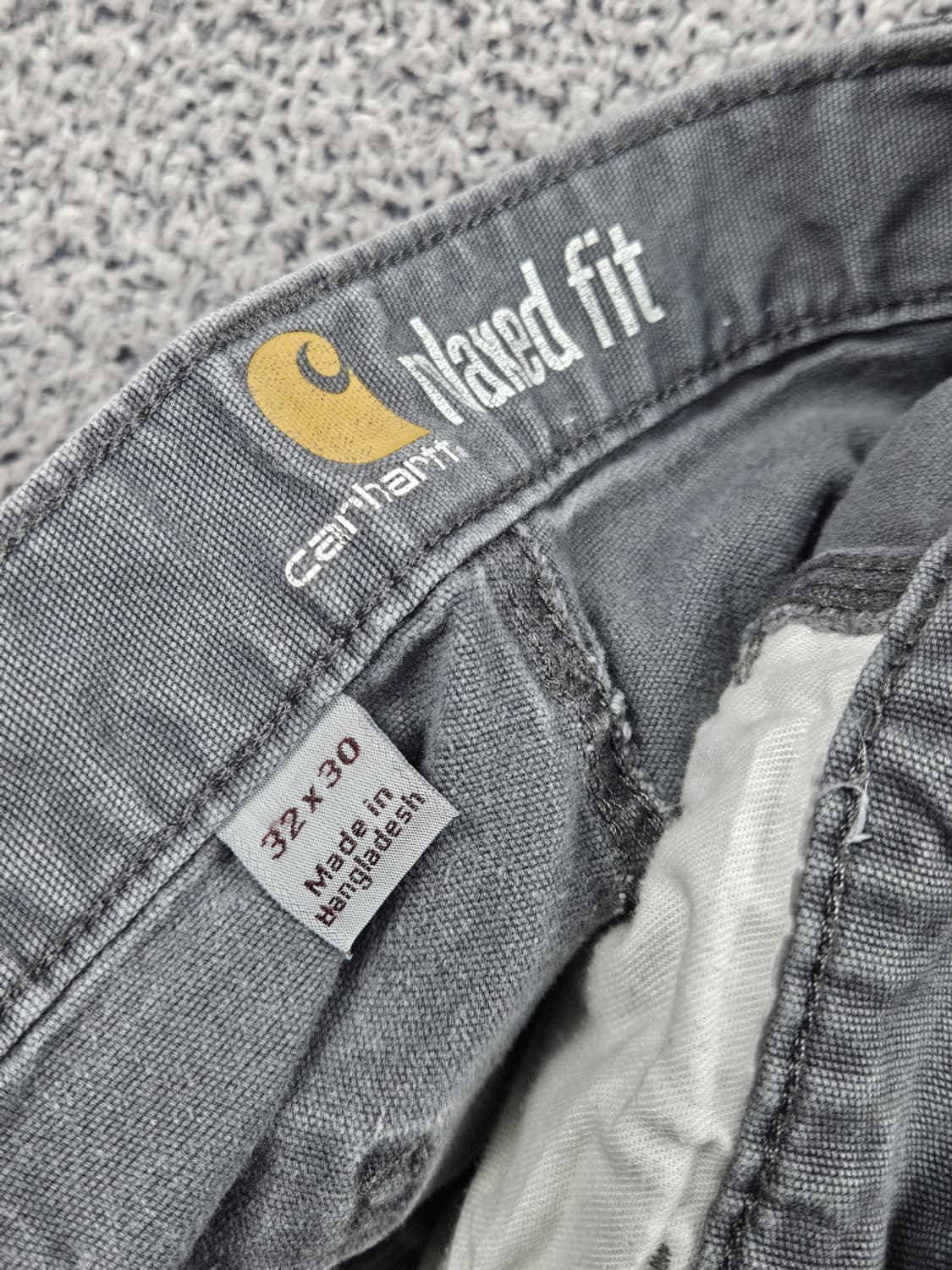 칼하트 코튼 캔버스 카펜터 워크 팬츠 ( 32X30 ) / 10513 상품이미지7