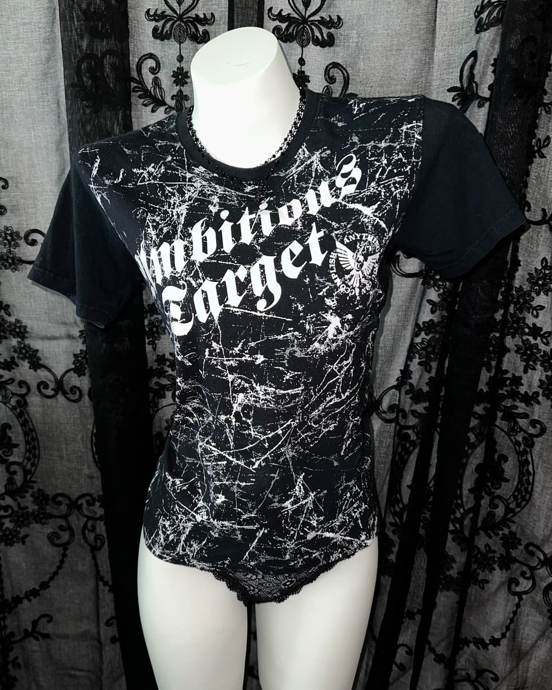Rock chic printed short sleeve 상품이미지2
