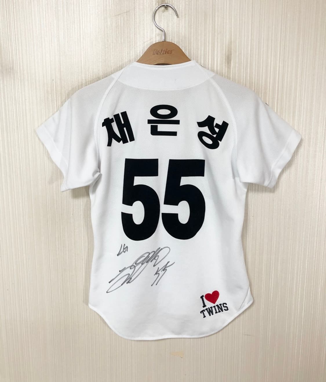 KBO LG트윈스X헬로키티 콜라보유니폼/져지 9호(80) #55 채은성 상품이미지8