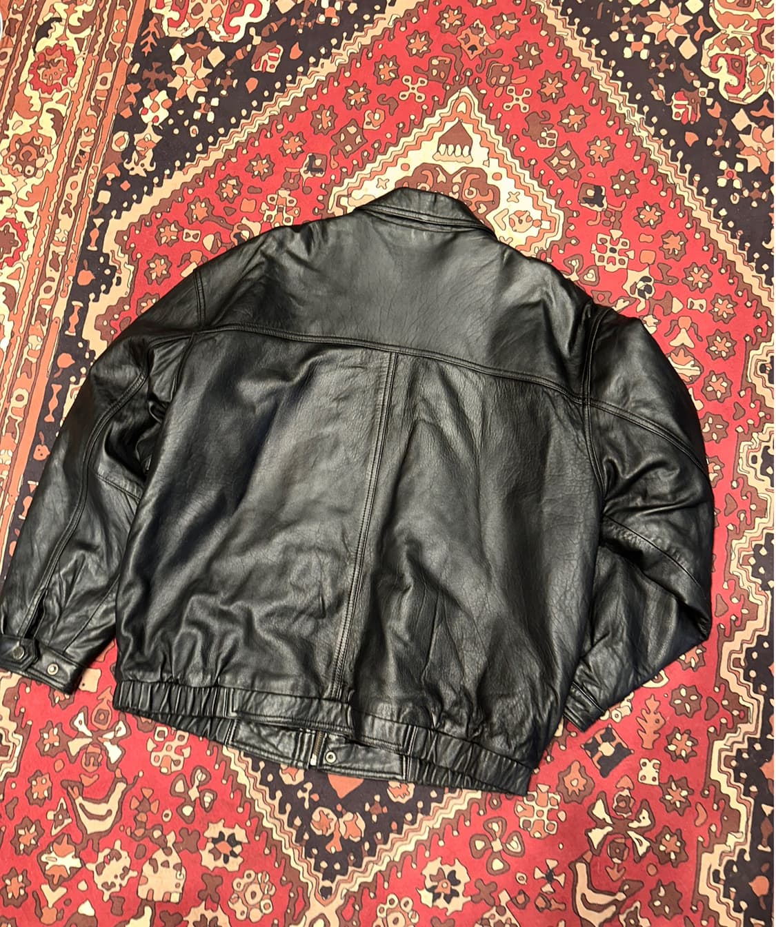 ( 2X-3X ) 빅사이즈가죽 가죽자켓 레더자켓 봄버자켓 양가죽자켓 상품이미지4