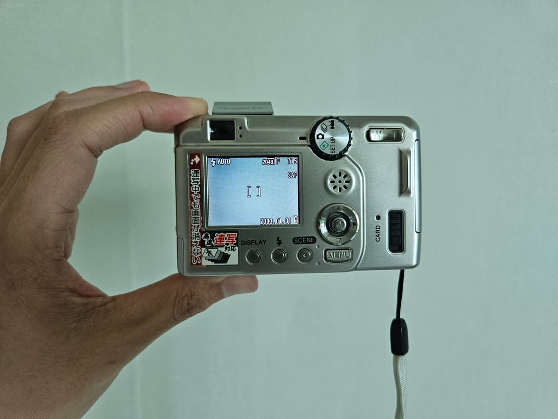 데이터백/바로사용가능) Kyocera Finecam S3R 쿄세라 디카 상품이미지2