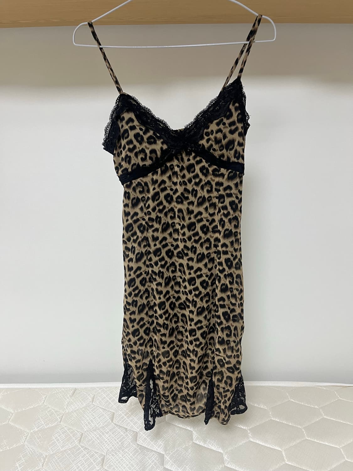 레오파드 호피 레이스 원피스 상품이미지4