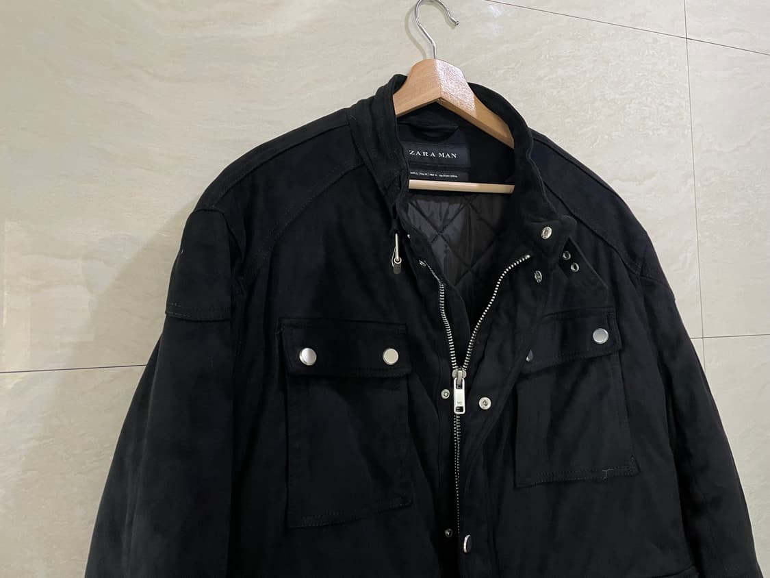 자라 / 스웨이드 점퍼, 남성점퍼 / XL 상품이미지2