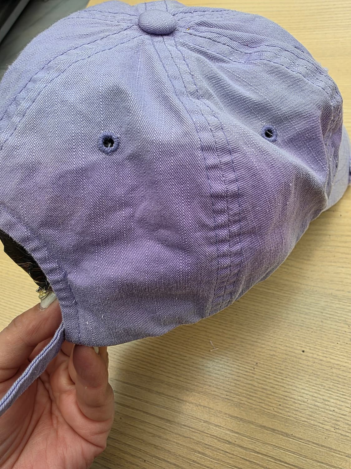 본터치 y2k 빈티지 퍼플 캡 모자 상품이미지6