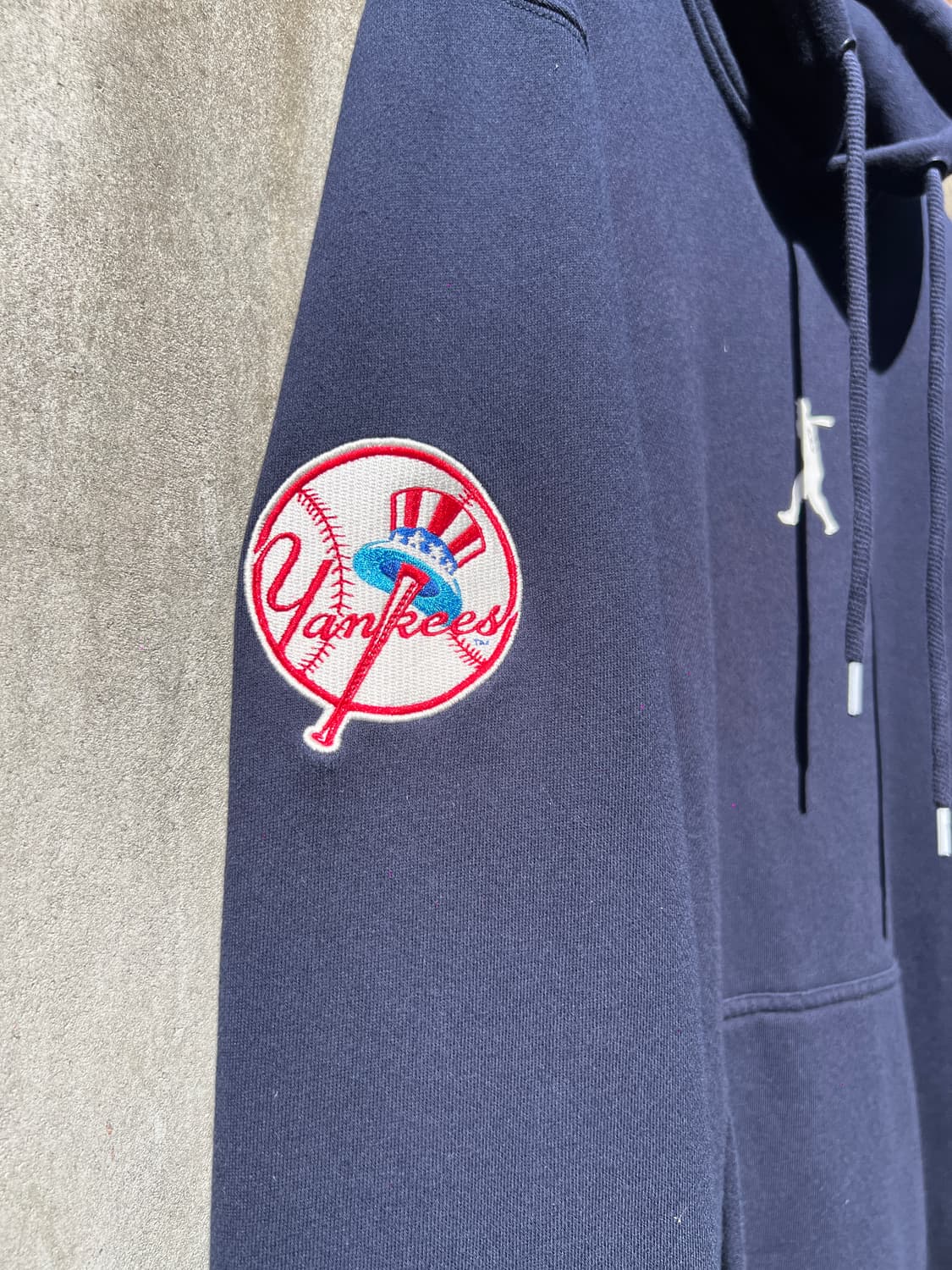 뉴에라 MLB 양키스 네이비 후드티 상품이미지4