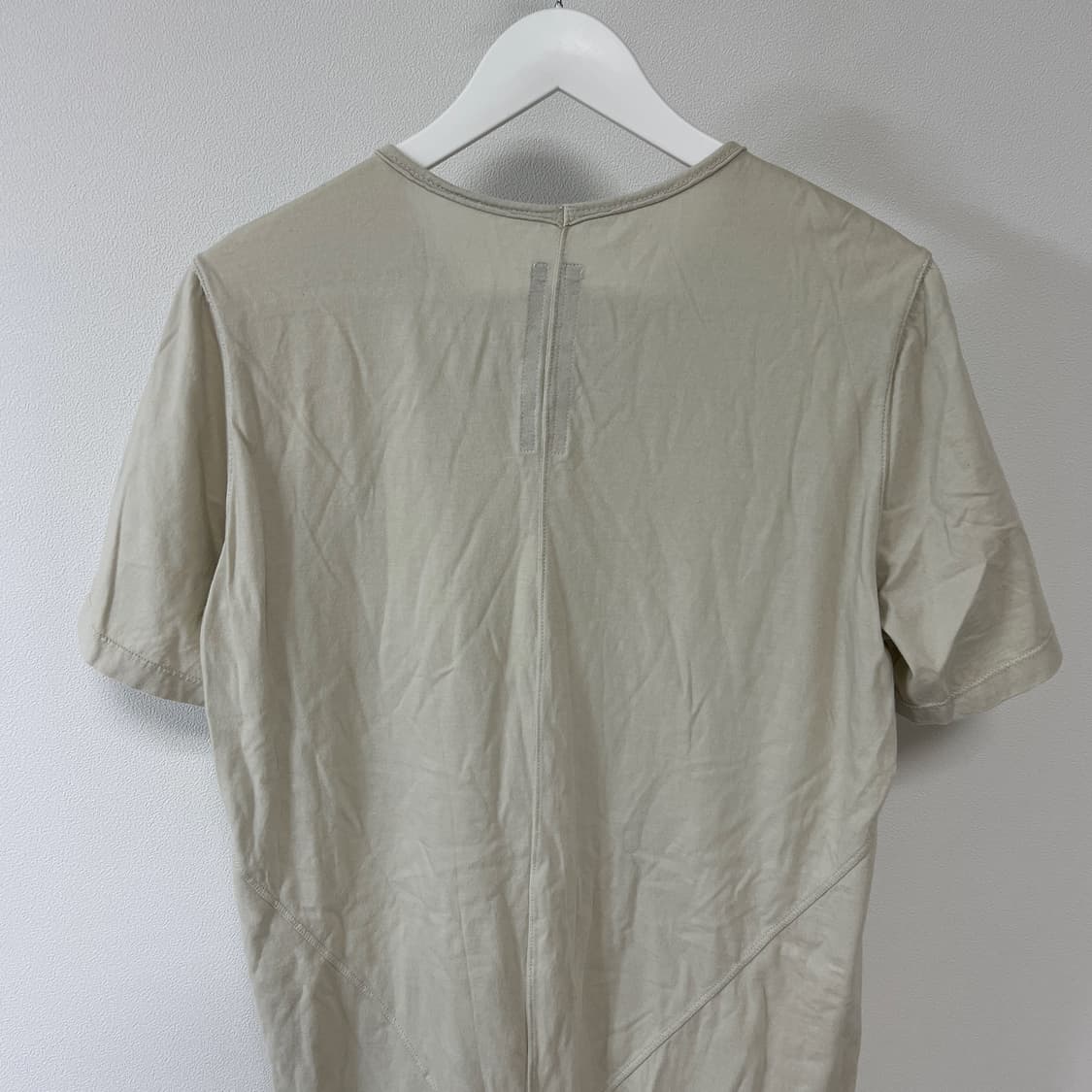 릭오웬스 16SS 다크쉐도우 절개 레벨 티셔츠 펄 상품이미지6