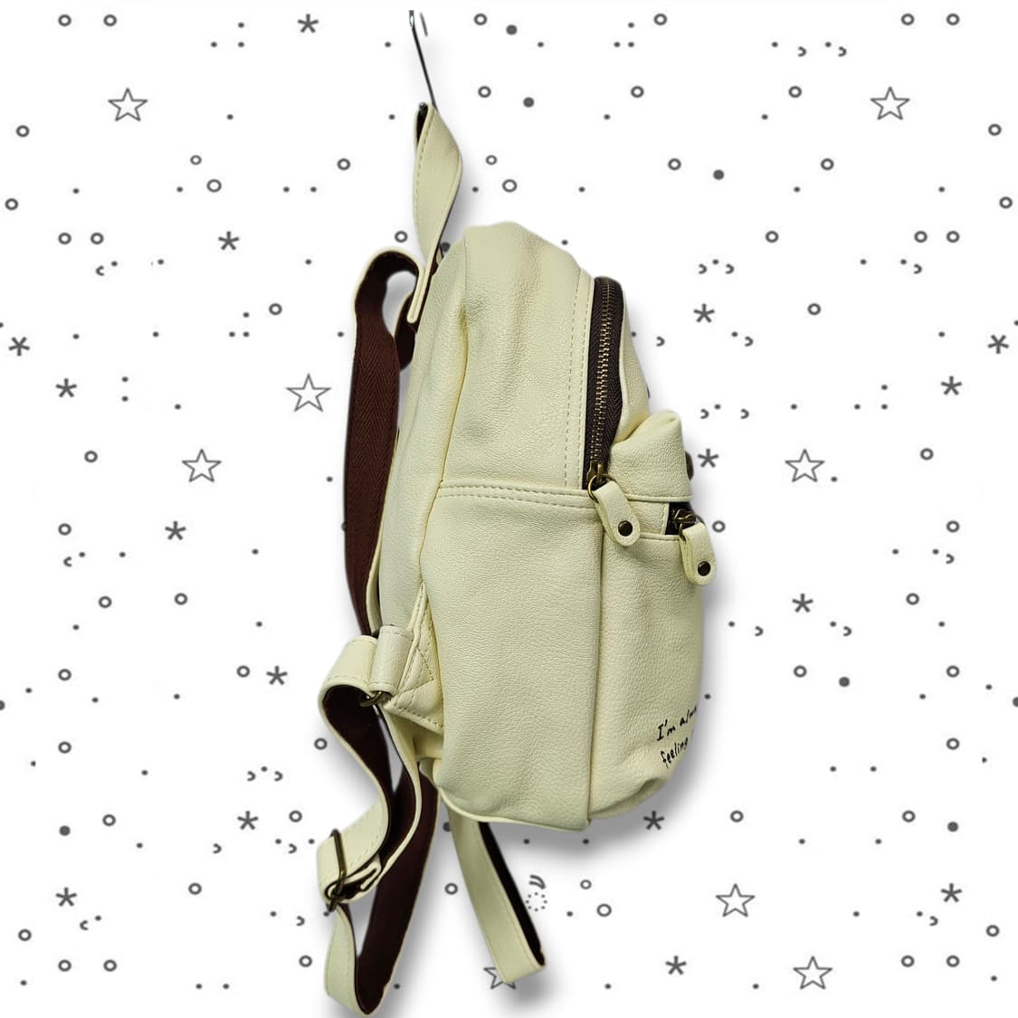 Rilakkuma 코리락쿠마 스터드 커피 앤 크림 미니 백팩 상품이미지4