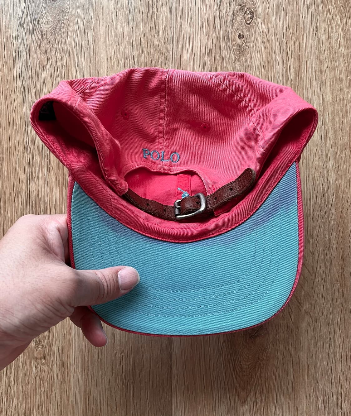 택포) 00s 폴로 레더 스트랩 빈티지 볼캡 모자 1 상품이미지2