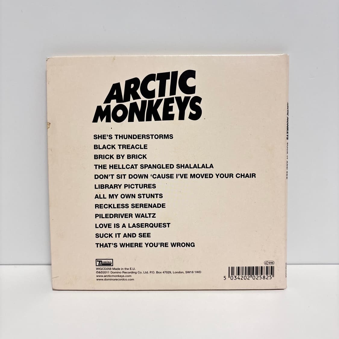 [초판] Arctic Monkeys Suck It and See 상품이미지2