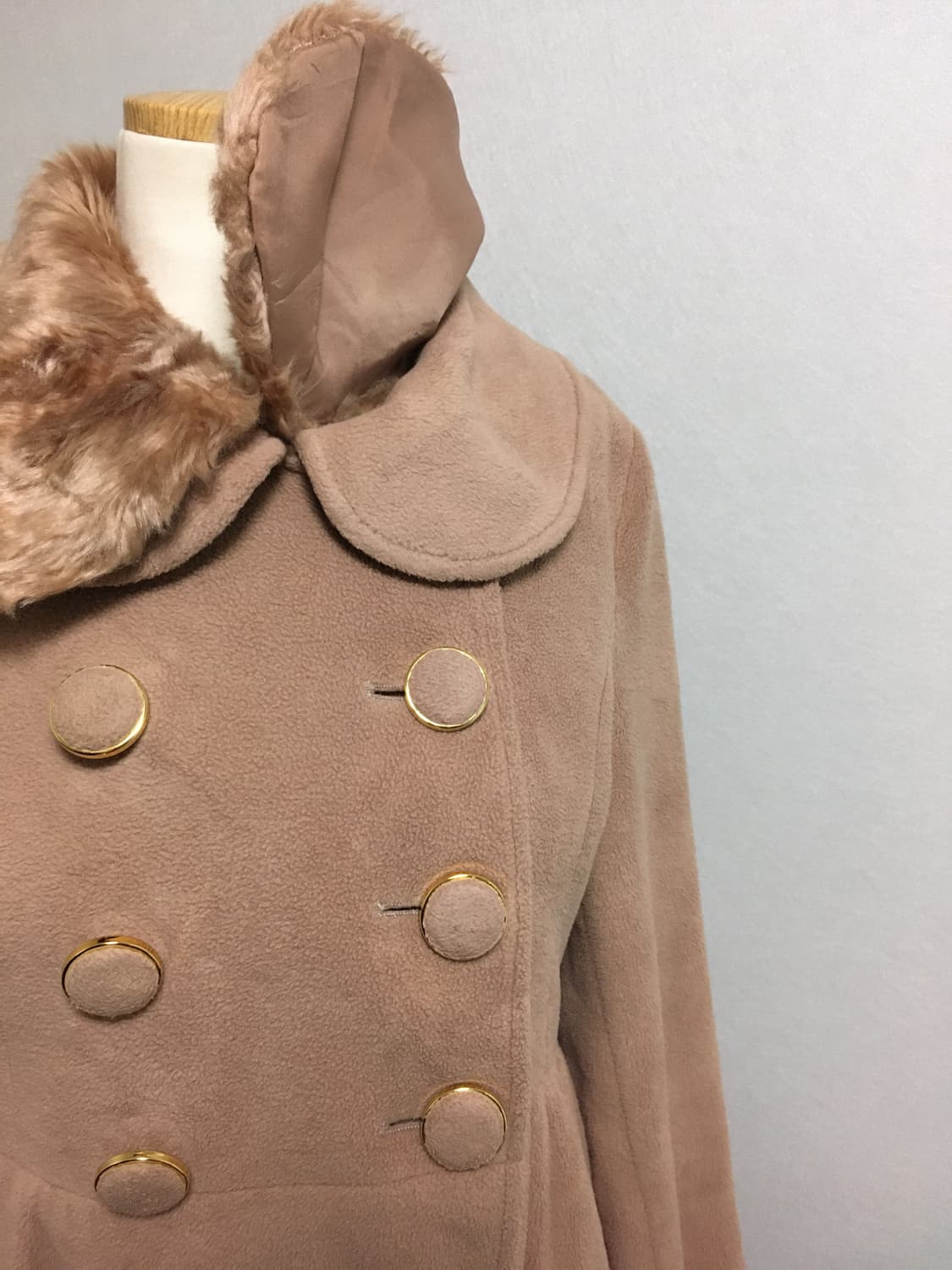 일본빈티지 라떼갸루 로걀 양산형 대장 히메갸루 엑시즈팜 리즈리사 코트 상품이미지5