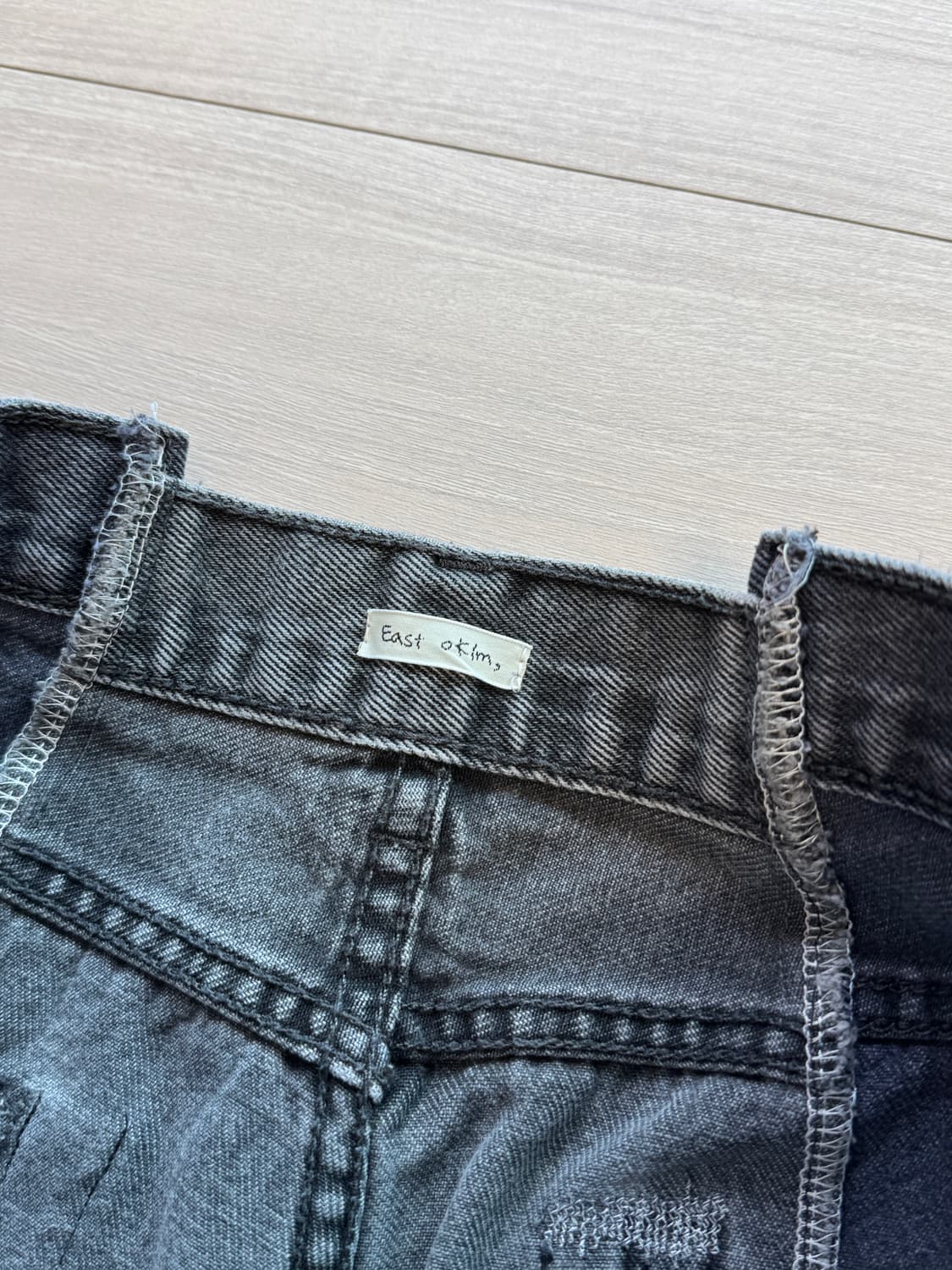 이스트오캄 리바이스 리메이크 흑청 데님 상품이미지4