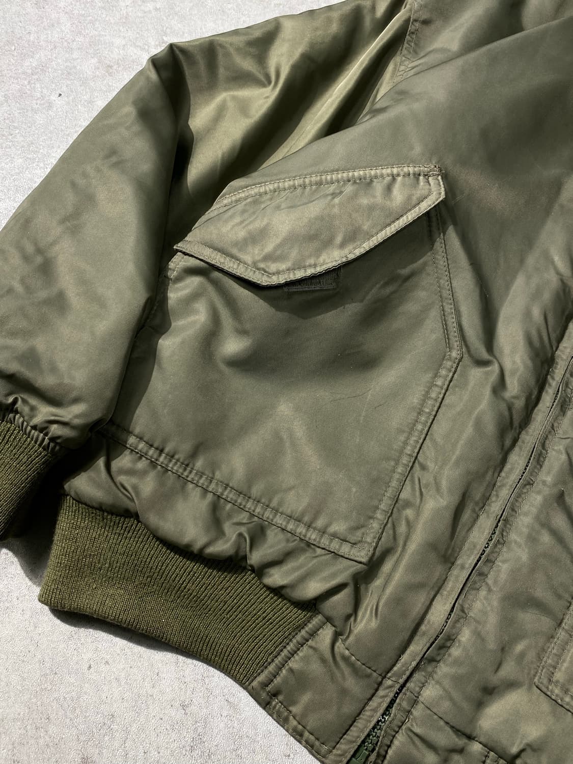 [L] Blue Cap 밀리터리 CWU-45P 플라이트 자켓 상품이미지4