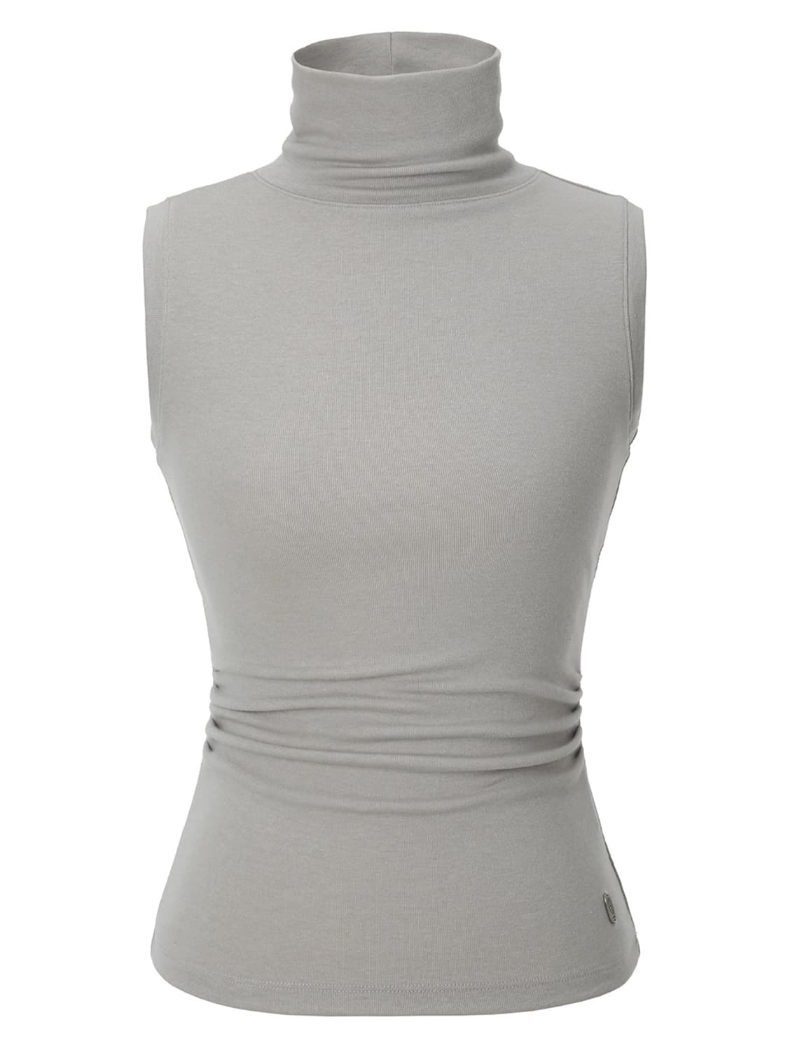 이네기 Drape Turtleneck Top (sand beige) 상품이미지1