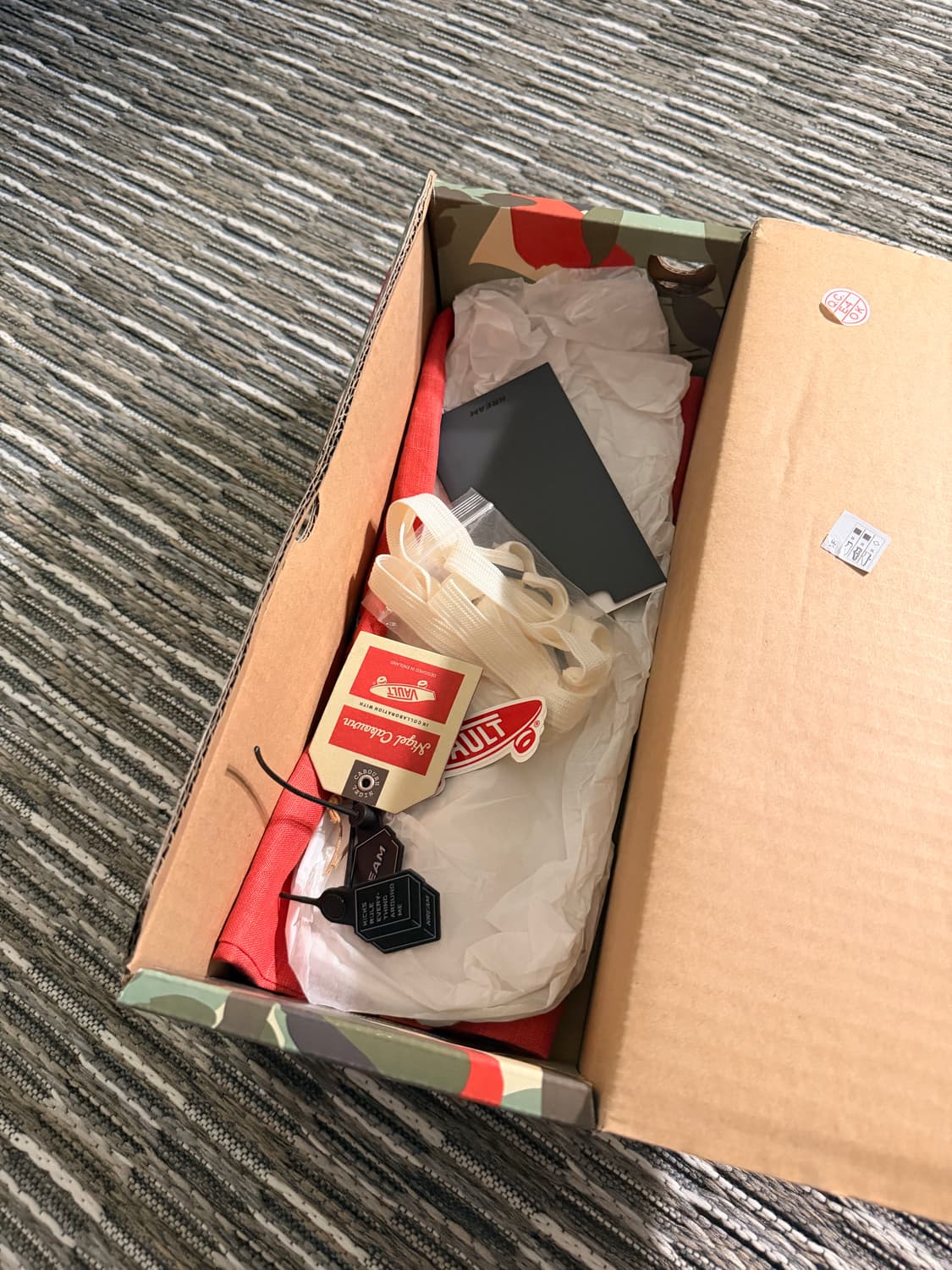 [290] 나이젤카본 반스 어센틱 화이트 네이비 상품이미지9