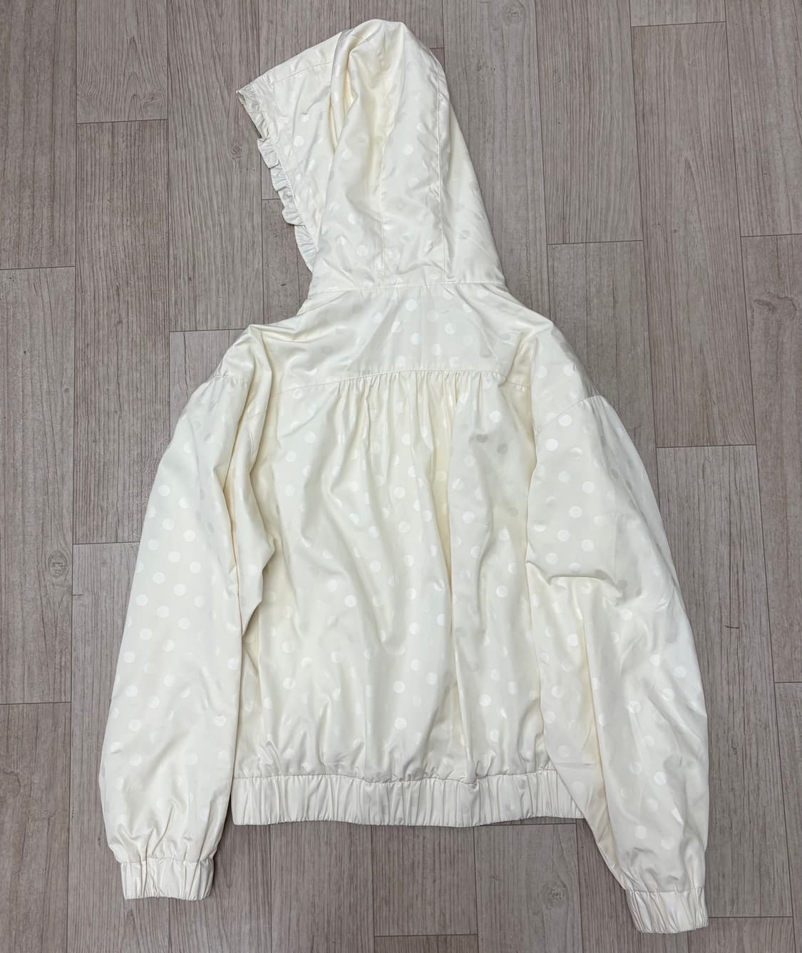 론론 도트 후드 바람막이F 상품이미지7