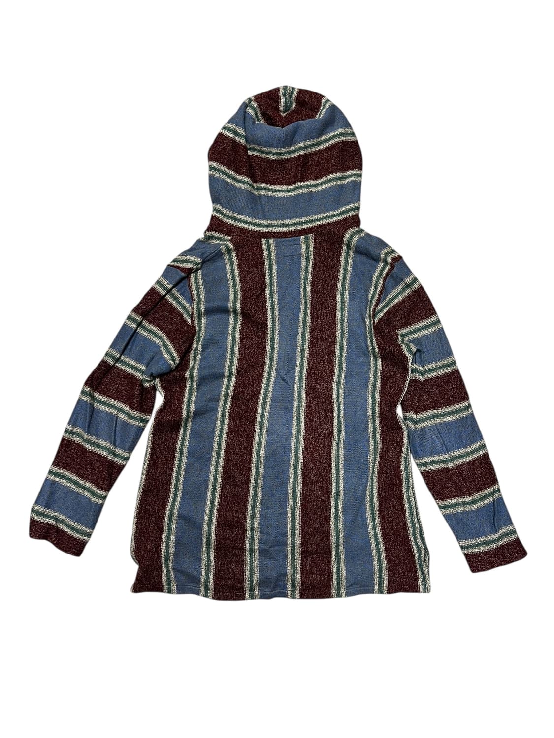 배색 후드 니트 상품이미지6