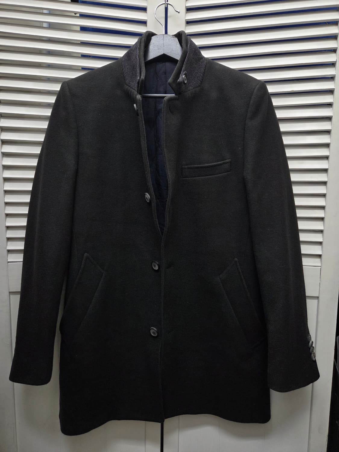 앤드지 지오지아 차이나카라 울 코트 상품이미지2