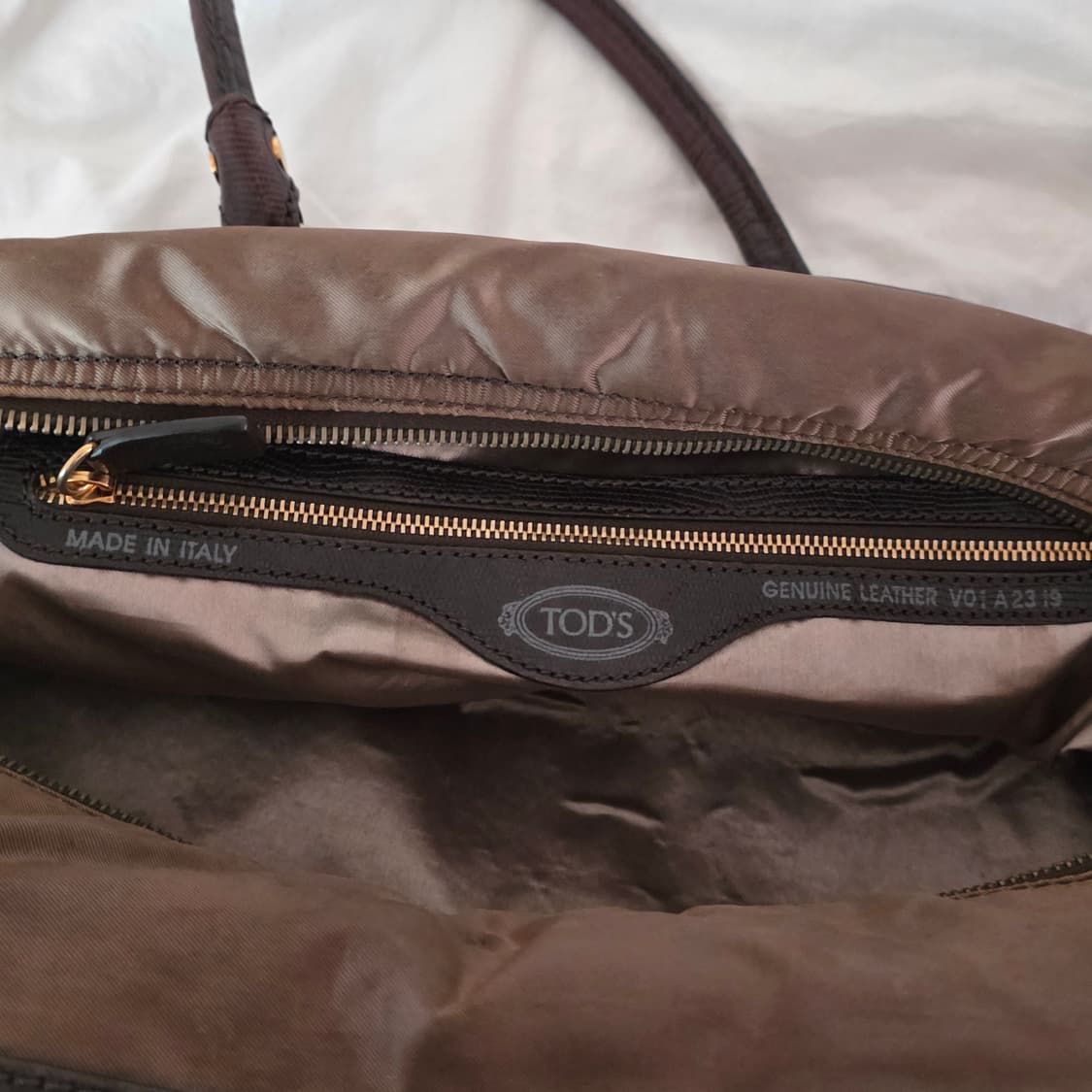 Tod's 토즈 y2k 오네 갸루 숄더백 브라운 게스 코치 st 상품이미지5