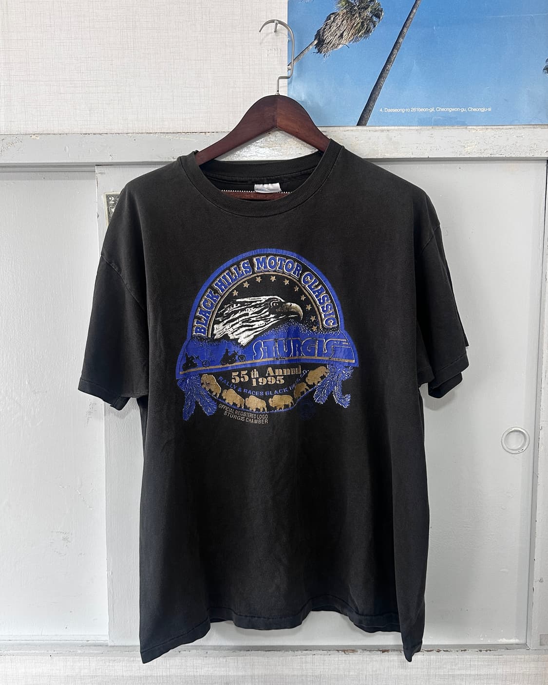 90s usa sturgis black hills tee 상품이미지2