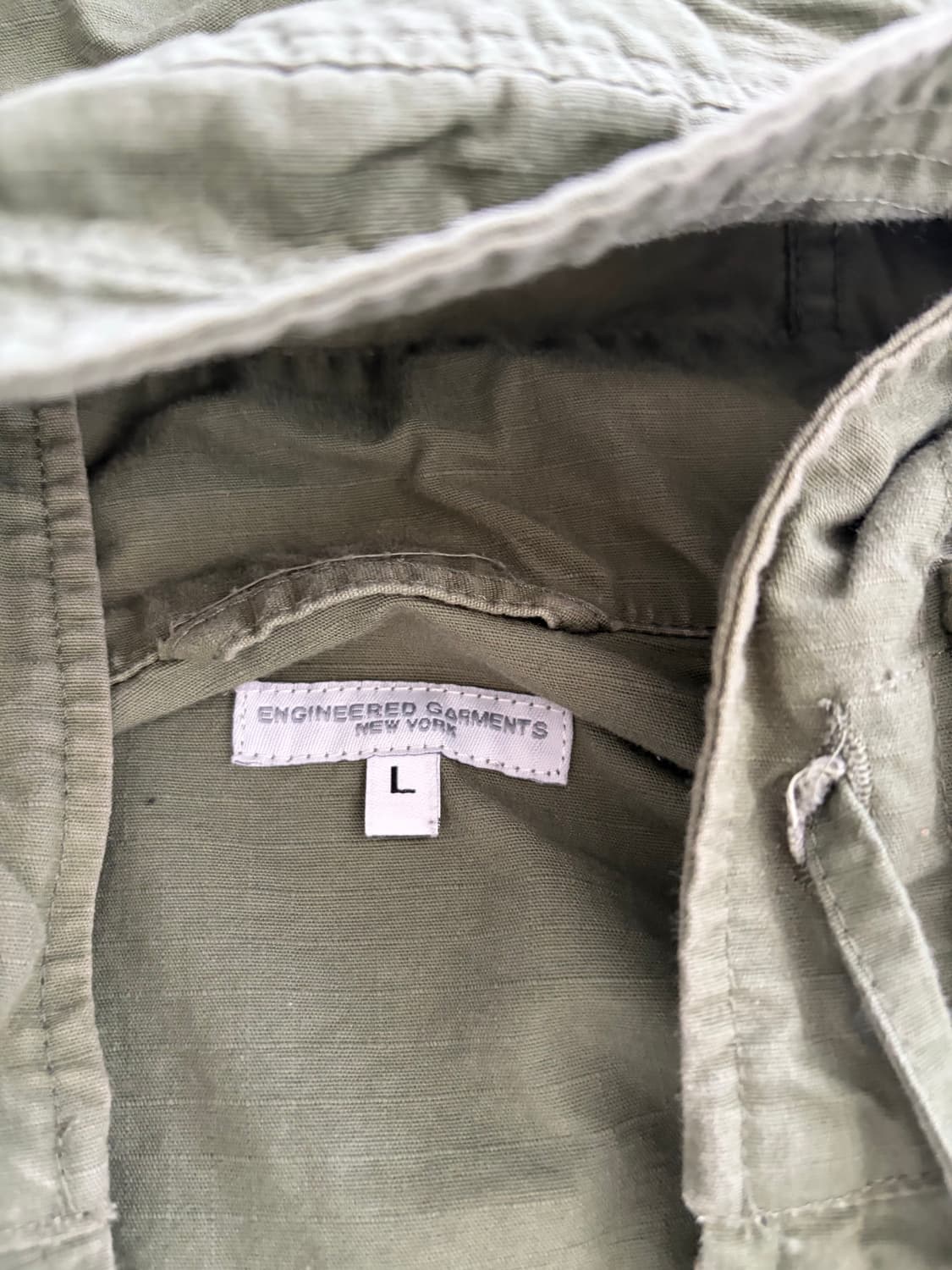 엔지니어가먼트 후드 야상 / L 상품이미지5