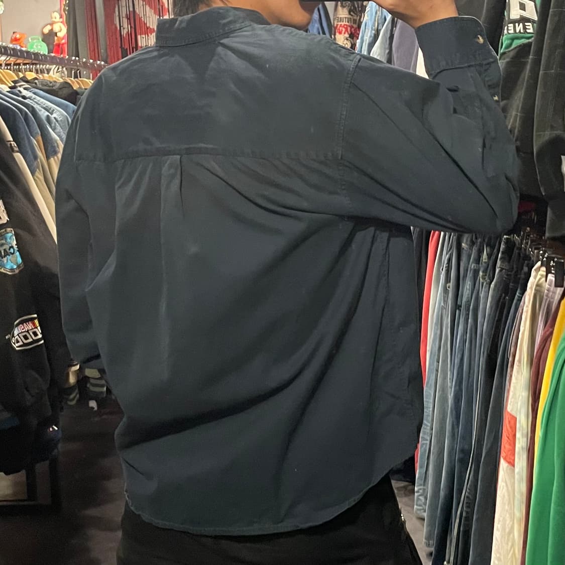 [IM] carhartt 칼하트 네이비 긴팔셔츠 상품이미지5