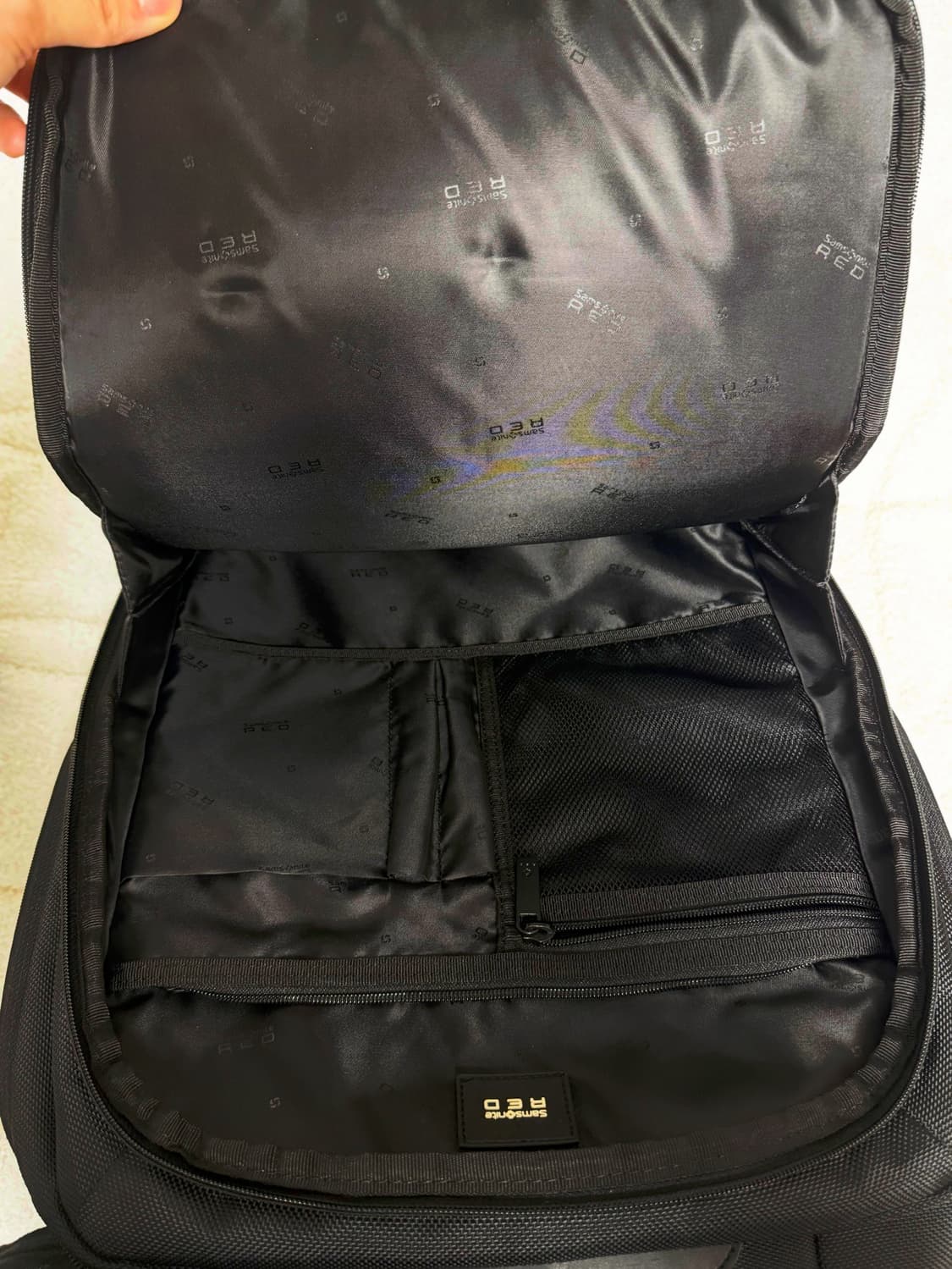 (판매가 21만원)쌤소나이트 레드 KLEEVE 클레브 블랙 백팩 상품이미지8