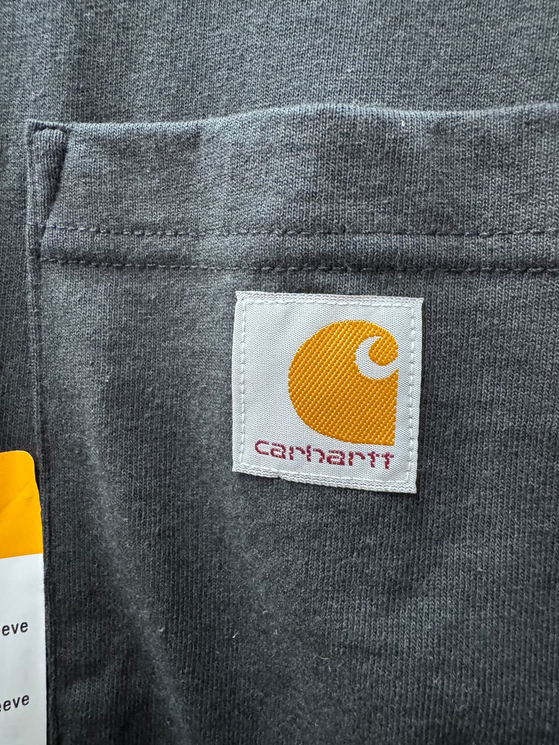 새상품) 칼하트 원포켓 로고 롱슬리브 긴팔 XL(2XL) 상품이미지2