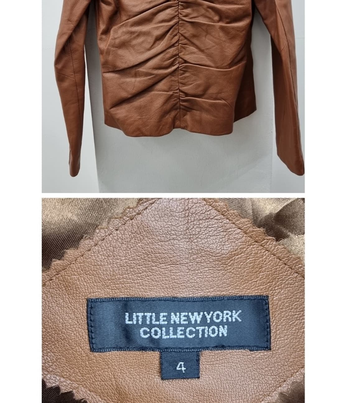 LITTLE NEWYORK COLLECTION 양가죽 상품이미지5