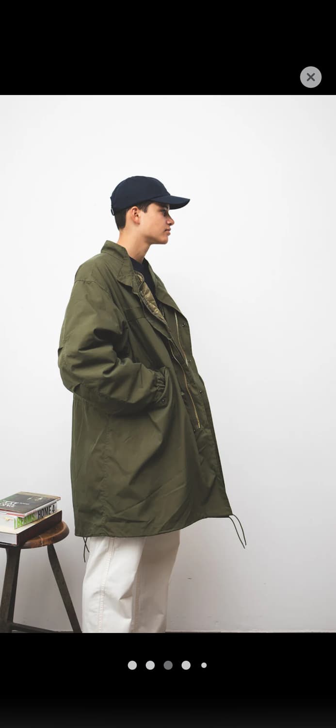 [S] 밀텍 m65 피쉬테일 파카 올리브 드랩 상품이미지3