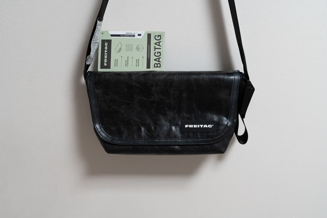 프라이탁 F41 하와이파이브오 하파오 올블랙 크로스백 상품이미지1