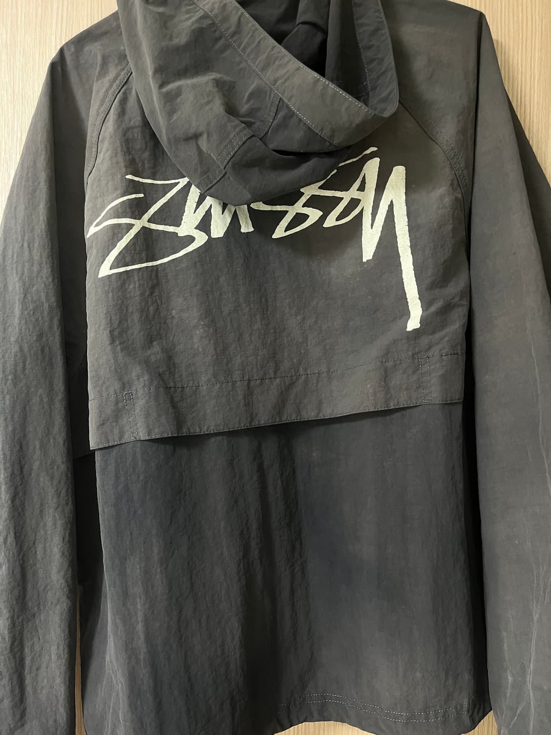 스투시 웨이브 다이 비치 쉘 블랙M 상품이미지1