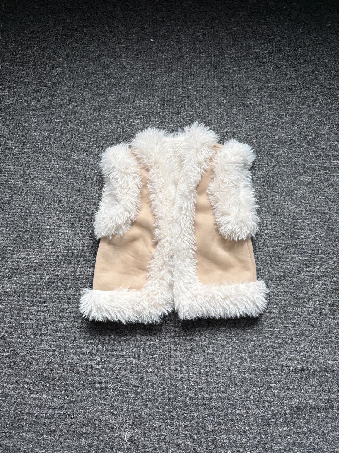 JPN 무스탕 퍼 베스트 상품이미지4