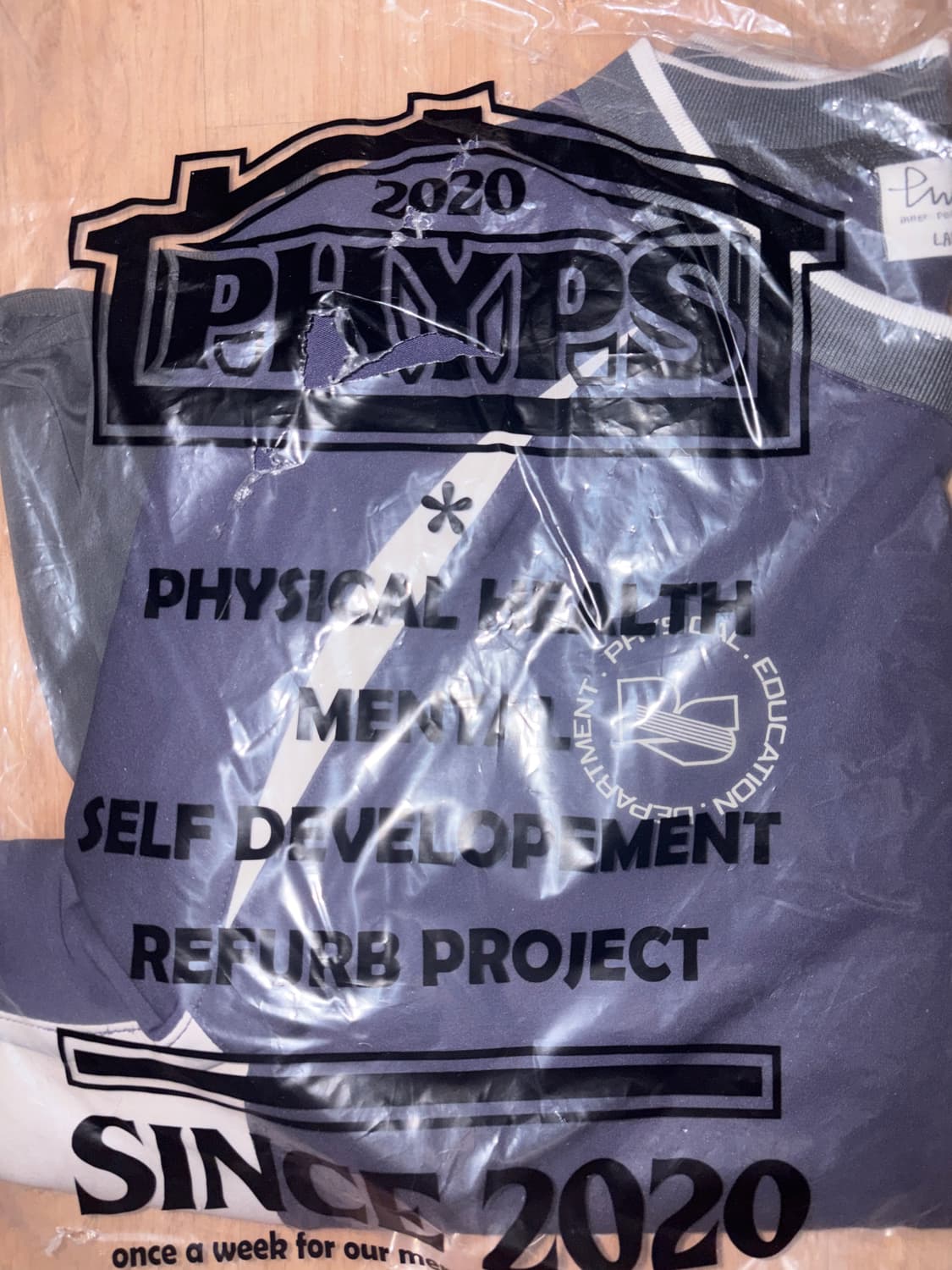 피지컬디파트먼트 믹스드 커브 저지 다크 퍼플 L 상품이미지3