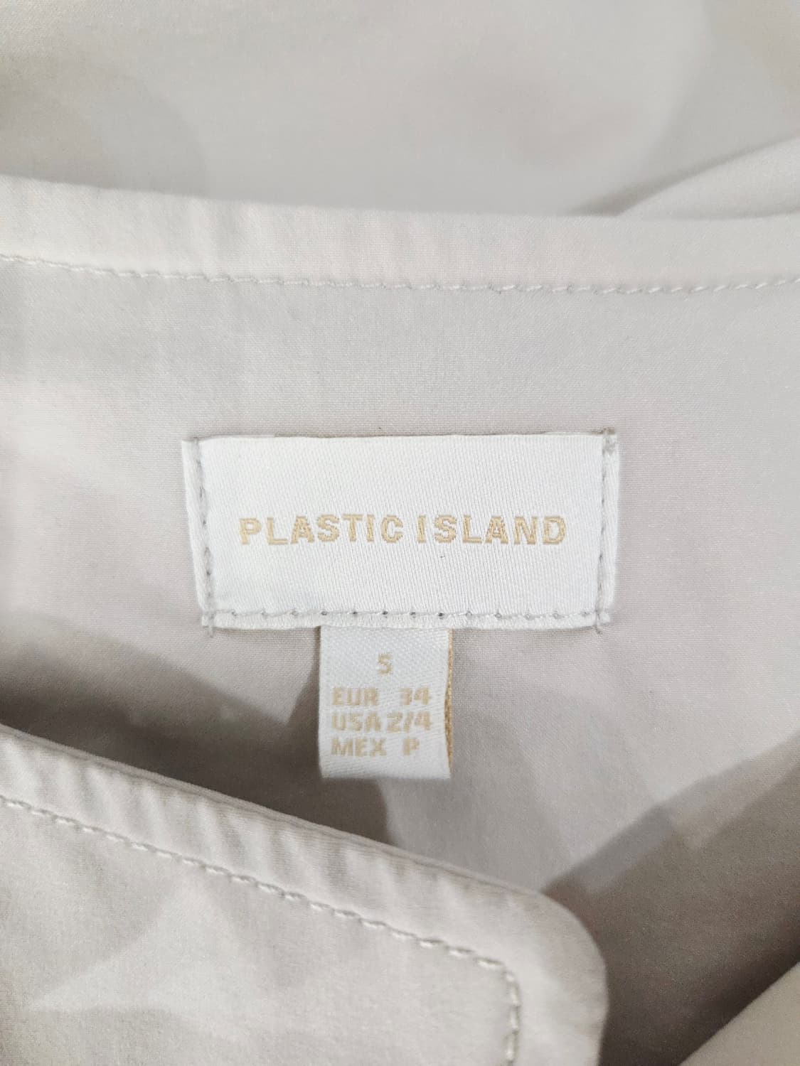 플라스틱아일랜드 라운드넥 밴딩 베스트 상품이미지4