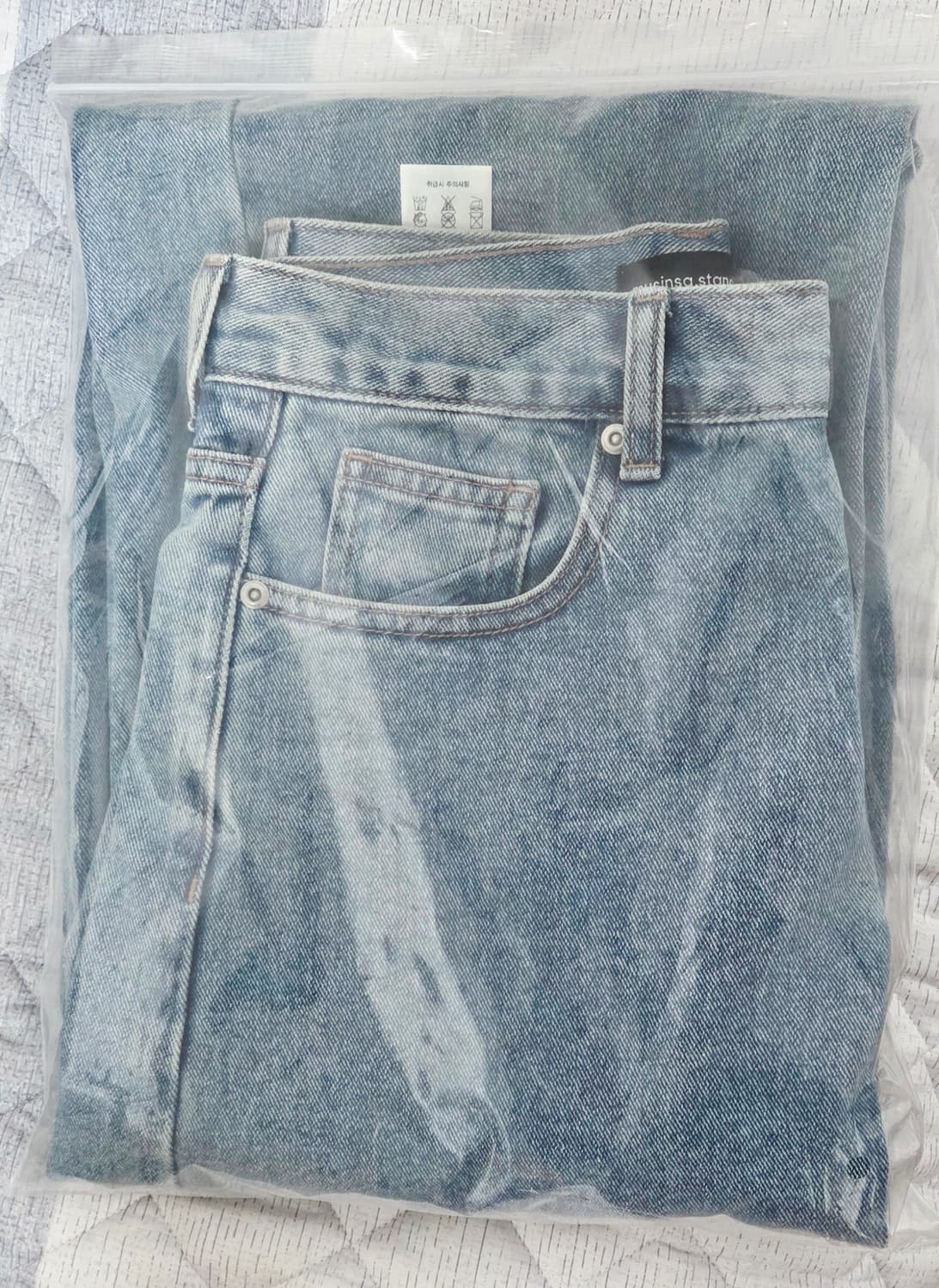 무탠다드 커브드 데님 팬트 27 상품이미지3