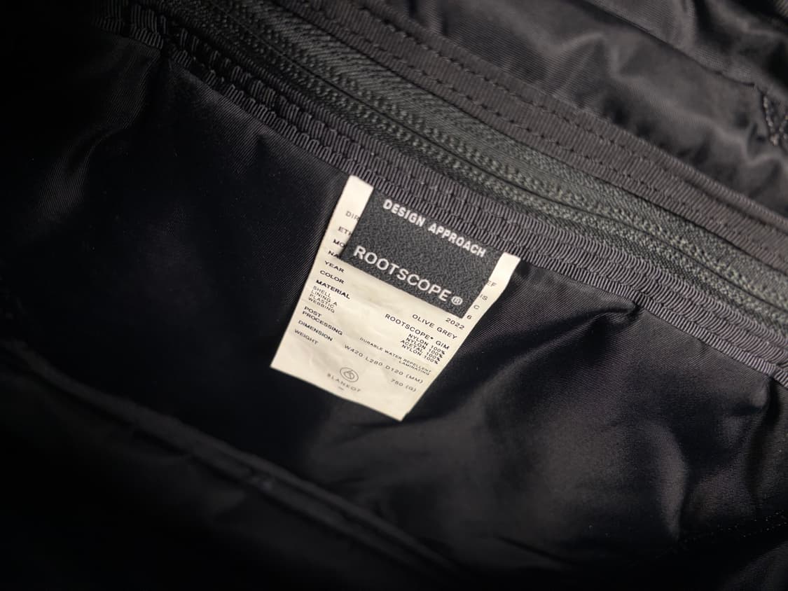 블랭코브 리포터백 올리브그레이 상품이미지3