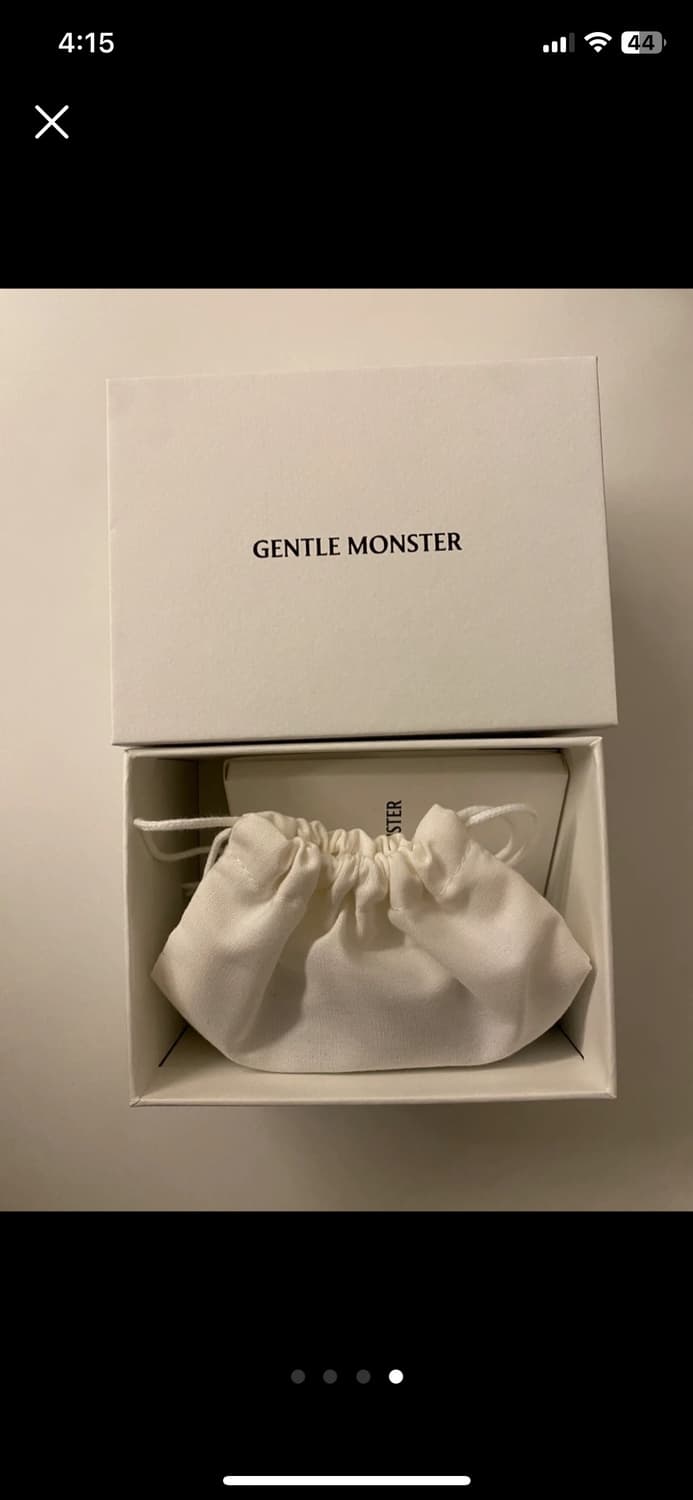 [새상품] 젠틀몬스터 타키온 블랙 TAKION-01 상품이미지3