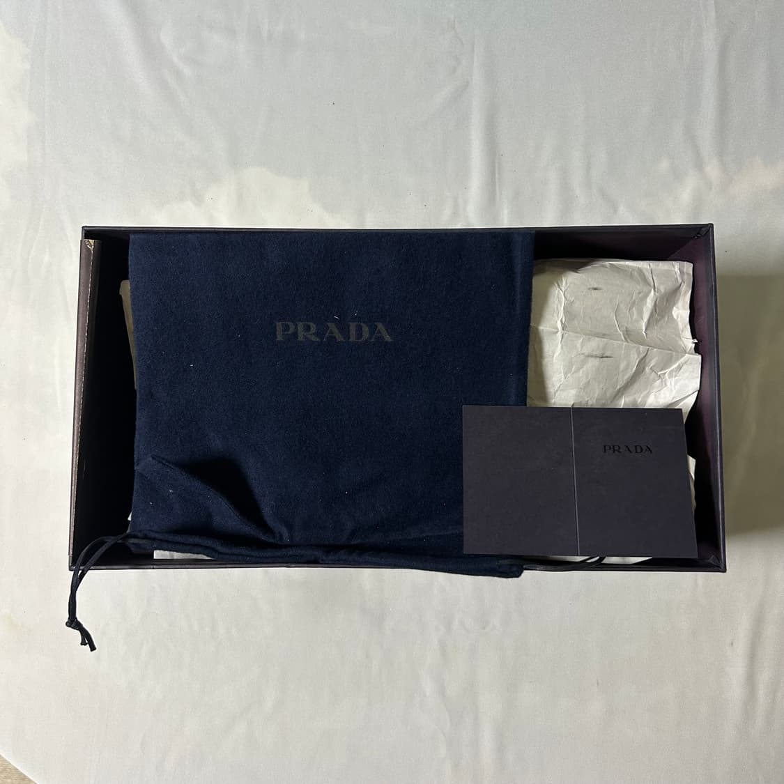 Prada semi square toe derby shoes 상품이미지6