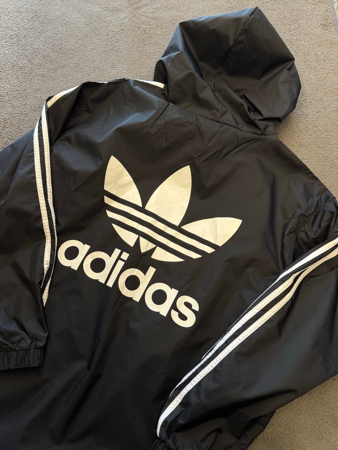 아디다스 빅로고 후드 웜업 처분  상품이미지1