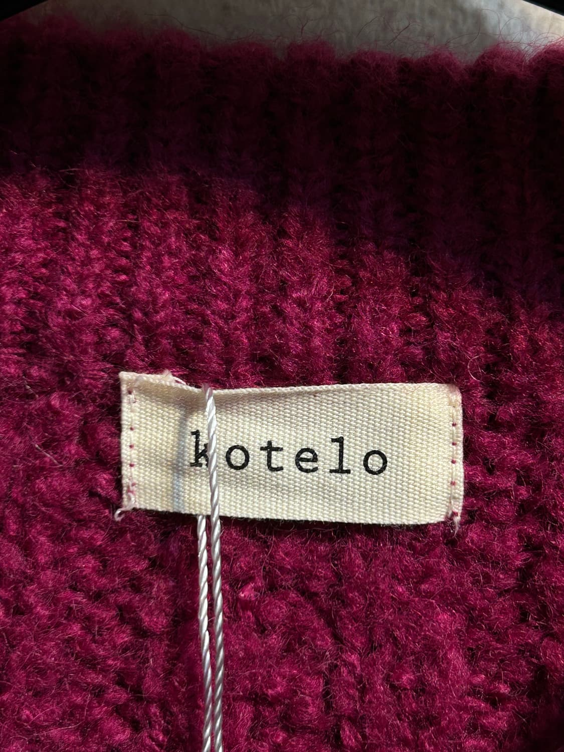 코텔로 케이블 울 블렌딩 니트 풀오버 상품이미지5