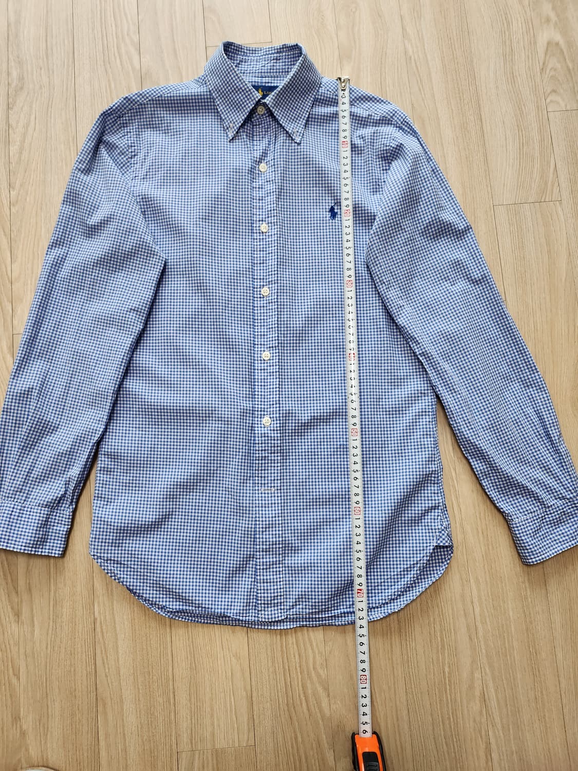 폴로랄프로렌 깅엄체크셔츠 (14 32/33 상품이미지6