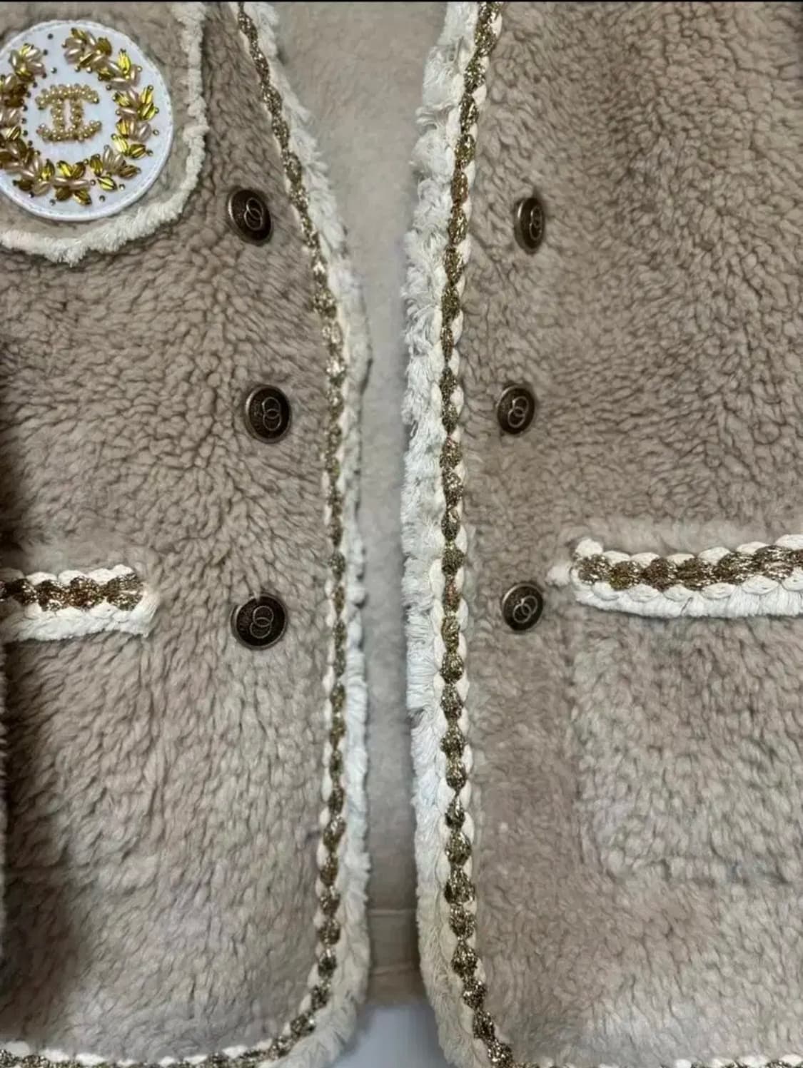 수입웰메이드 테디 베어 무스탕뽀글이자켓 상품이미지5