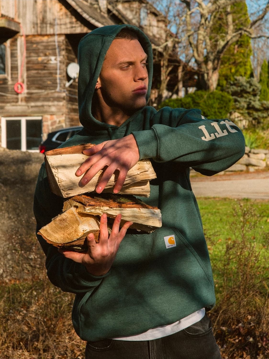 [가격인하] 새상품 칼하트 후드 상품이미지5