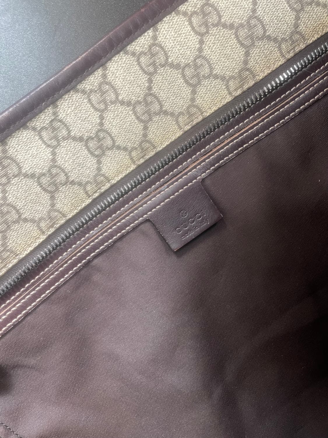 GUCCI 구찌 PVC GG로고 라지 쇼퍼 토트백 숄더백 211137 상품이미지10