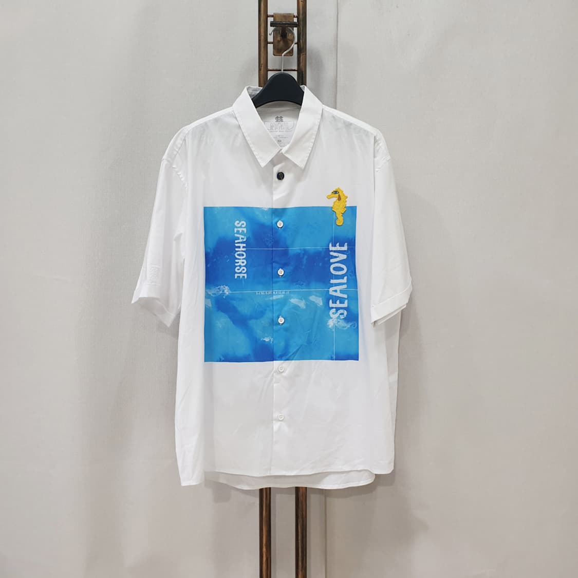 코오롱 SEAHORSE 그래픽 반팔 셔츠 100 상품이미지1