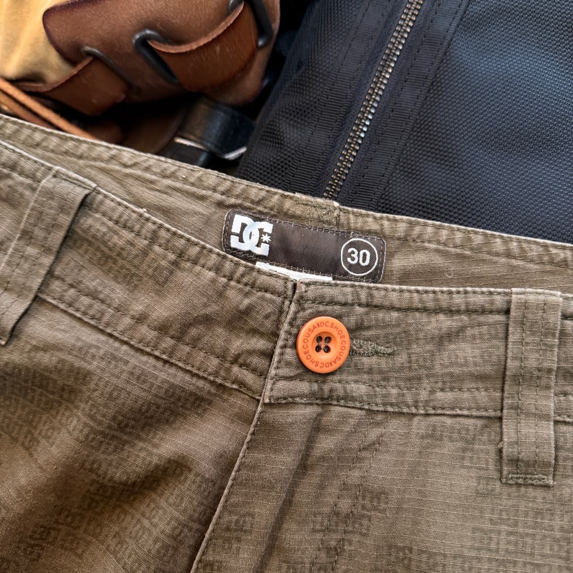 DC 슈즈 DC로고 립스탑 밀리터리 카고 팬츠 30 상품이미지5