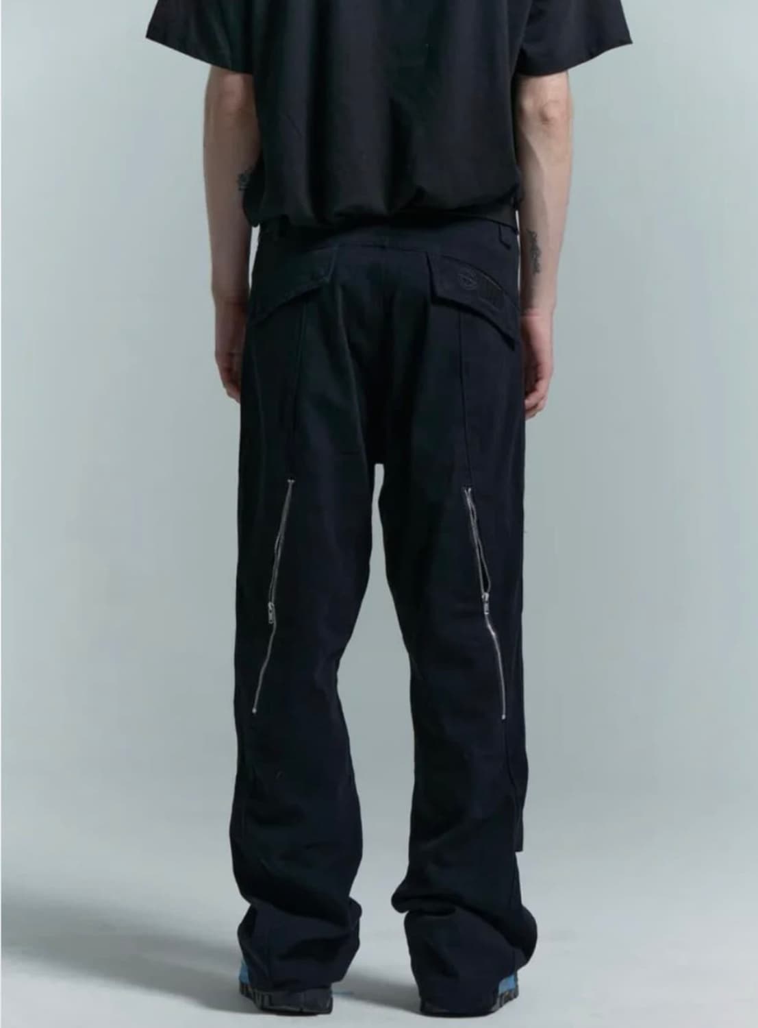 플라스틱프로덕트 MPa 웨이브 지퍼 팬츠 S사이즈 팝니다 상품이미지1