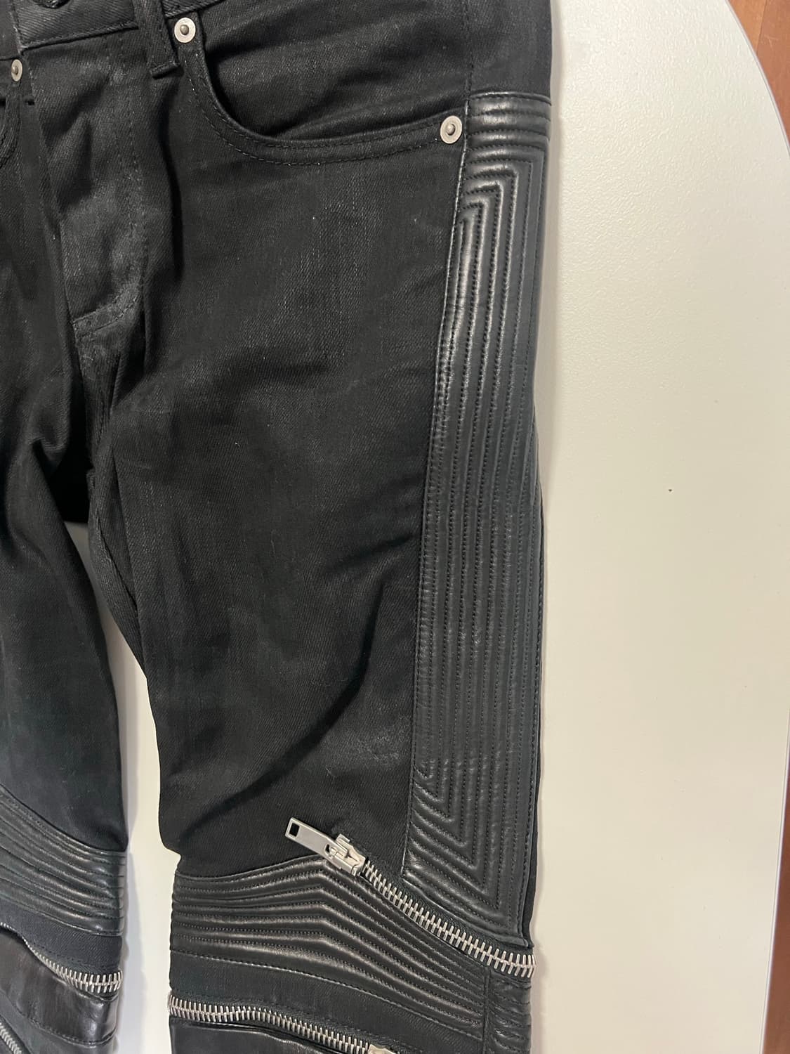 Saint laurent 생로랑 레더패널진 29 상품이미지4